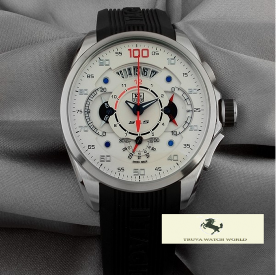 HK1088 TAG HEUER MERCEDES-BENZ SLS GÜMÜŞ KASA